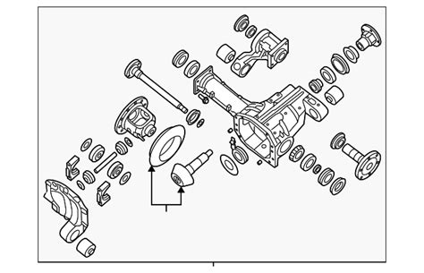 2004-2015 Nissan Differential Assembly 38500-8S11B | Nissan Parts Plus