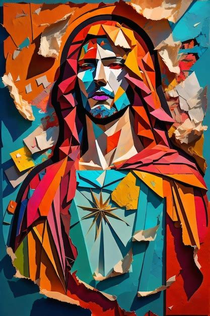 Premium AI Image | Illustration of Jesus Christ oil painting made with Generative AI