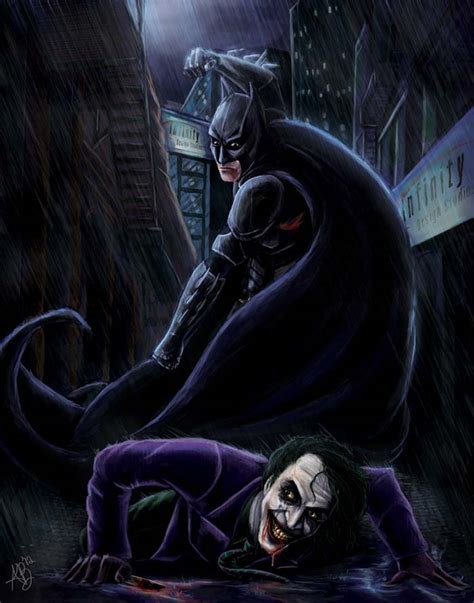 Batman VS The Joker by ReddEra on DeviantArt