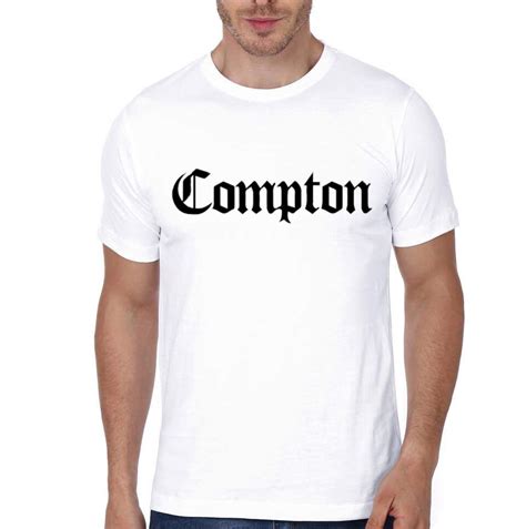 Compton White T-Shirt | Swag Shirts