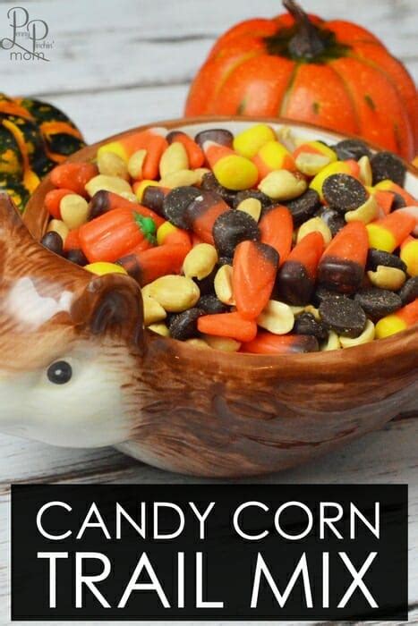 Candy Corn Trail Mix - Fall and Halloween Treat Idea