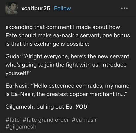 Ea-Nasir as a Servent in Fate | Complaint Tablet to Ea-nasir | Know Your Meme