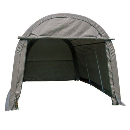 Outdoor 10x15x8 FT Carport Canopy Tent Garage Storage Shed Steel ...