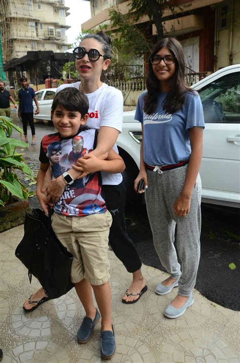 SEE PICS: Karisma Kapoor SPOTTED with daughter Sameira and son Kiaan looking every inch of a ...