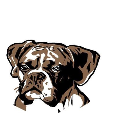 The Art of Jason Montoya: Boxer Dog Logo Design