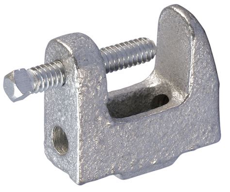 NVENT CADDY For 1/4" Rod Size Reversible Beam Clamp, Electro-Galvanized Steel - 1XJR3|BC260025EG ...