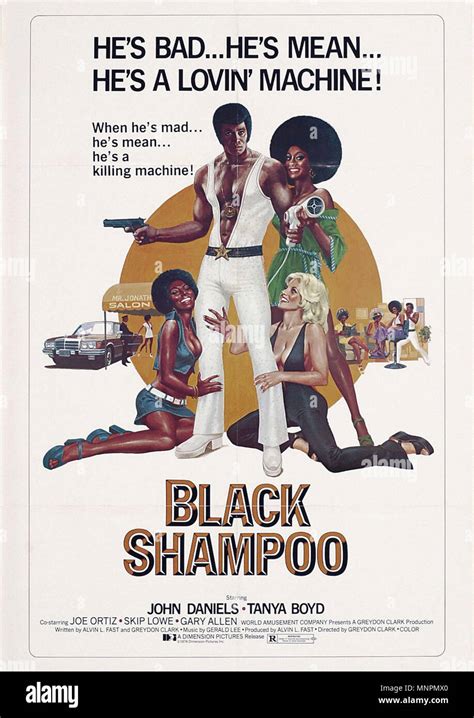 Black Shampoo - 1976 - Vintage Movie Poster Stock Photo - Alamy