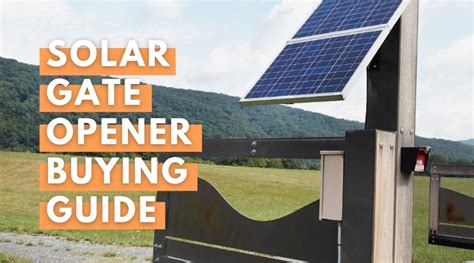 Best Solar Gate Opener of 2021 [Top 13 Reviews, & Buy Guide]