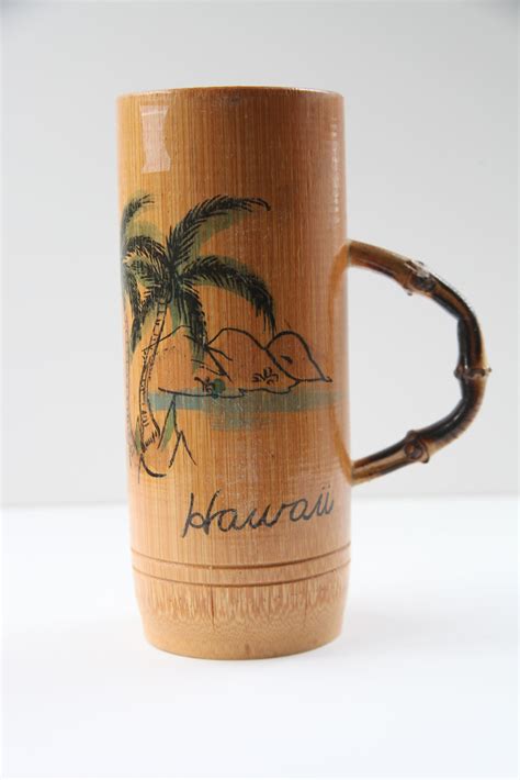 Bamboo Mug | Bamboo mug with Hawaiian scene. | Sam Howzit | Flickr