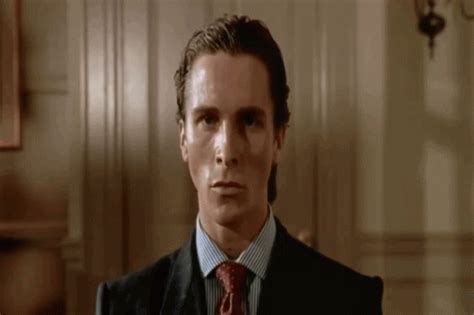 American Psycho Patrick Bateman GIF – American Psycho Patrick Bateman ...