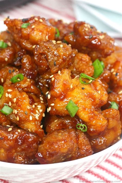 Instant Pot General Tso's Chicken Recipe - Kitchen Fun With My 3 Sons