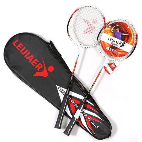 2pcs Badminton Racquet Light Weight Aluminium Alloy Hardness for ...