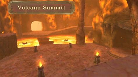 Skyward Sword Cutscenes: Volcano Summit - YouTube