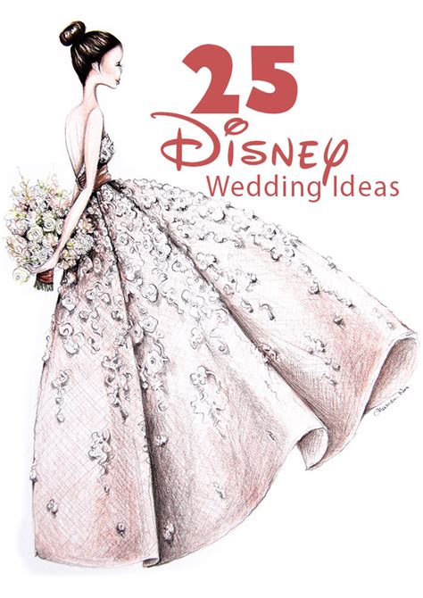 25 Magical Disney Wedding Ideas - Modern Wedding