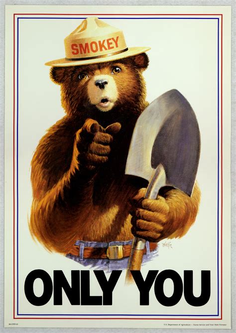 U. S. Forest Service Graphics · Smokey Bear · Special Collections Exhibits