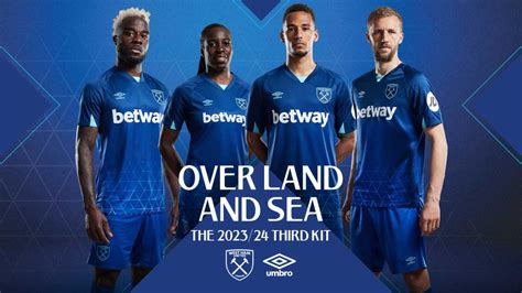 West Ham 2023/24 Umbro Third Kit - FOOTBALL FASHION