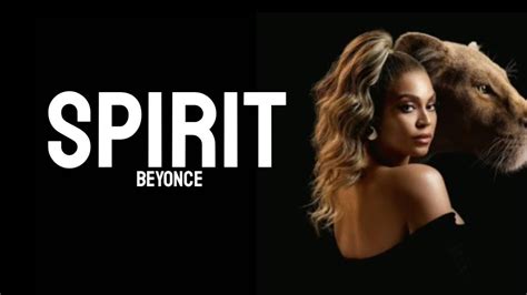 Spirit Lyrics Beyonce - Dusolapan