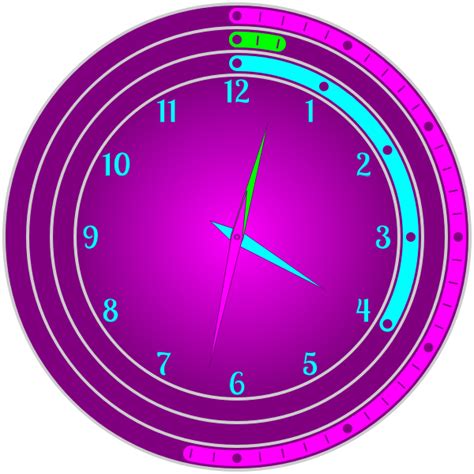 Clock vector graphics | Free SVG