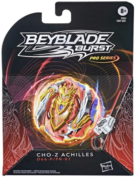 HASBRO Cho-Z Achilles / Turbo Achilles Burst Surge PRO SERIES Beyblade F2331 - BeysAndBricks