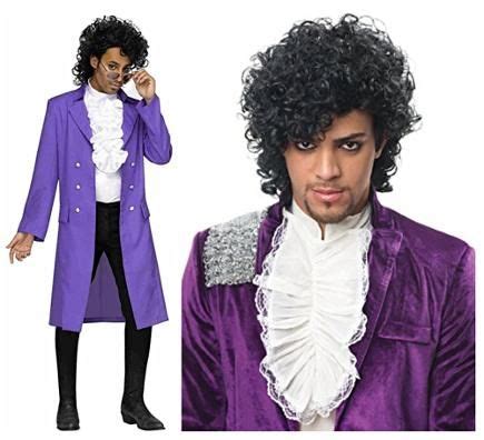 Prince Purple Rain Costume with Wig | Prince purple rain costume ...