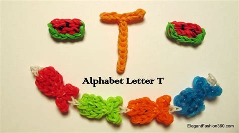 26 best Rainbow Loom Letters images on Pinterest | Loom bands, Rainbow ...