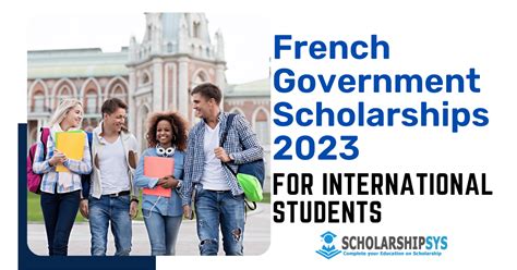 French Government Scholarships 2023: International Students | Apply Now ...