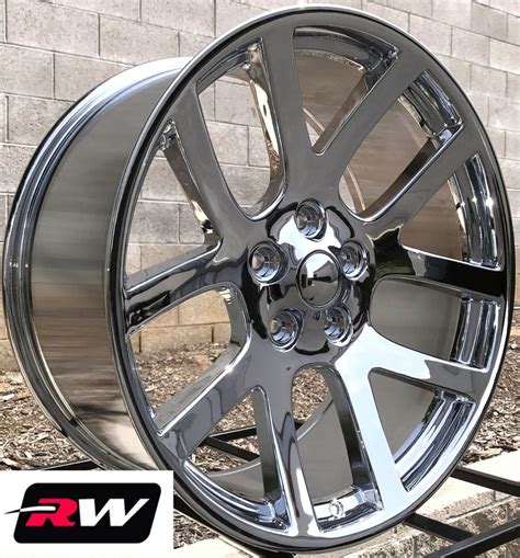 Dodge Charger OE Replica Wheels Chrome 22" inch Dodge Viper Rims 22x9 ...