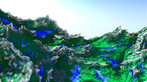 Fractal landscape [MB3DTeaser19] by bezo97 on deviantART