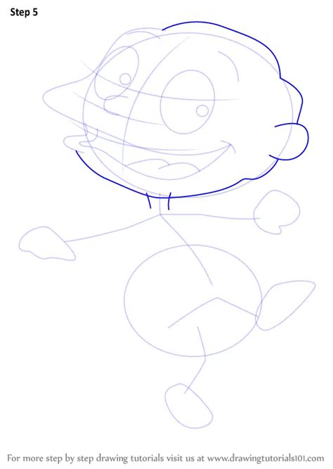 Learn How to Draw Tommy from Rugrats (Rugrats) Step by Step : Drawing ...