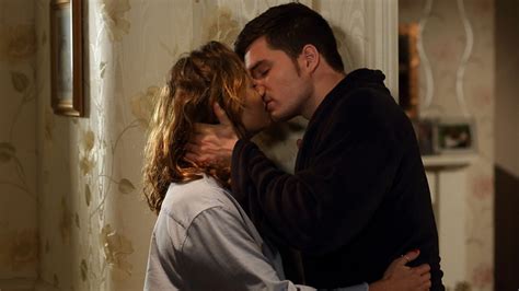 BBC One - Janine and Joey kiss - EastEnders - Bye Joey!