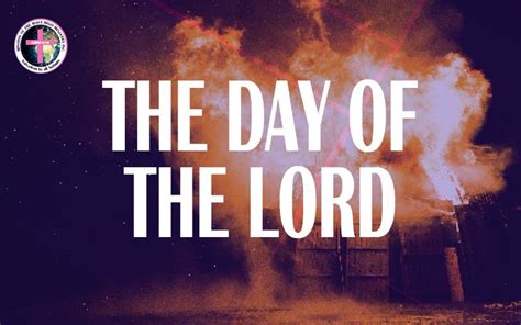 The Day Of The Lord - 2 Pet. 3:10-14 » Mission Of The Most High Church