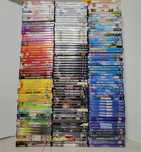 WHOLESALE LOT 100+ DVDs Kids & Family Children's Baby Pixar Disney Elmo Potter $40.86 - PicClick AU