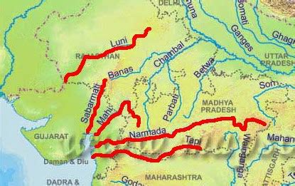 Tapti River Map