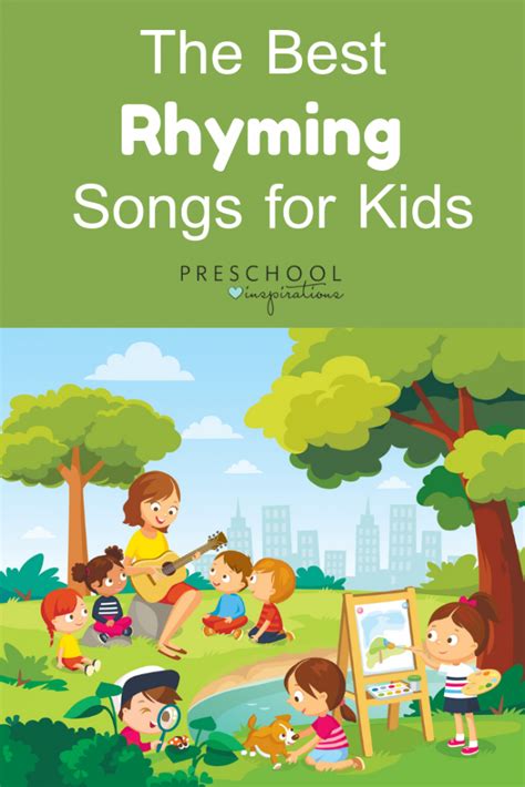 The Best Rhyming Songs for Kids | Preschool songs, Kids songs, Rhymes ...