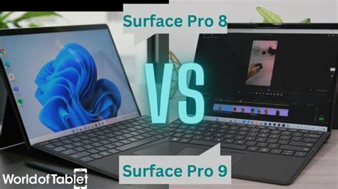 Surface Pro 8 vs 9 - Is the upgrade worth the money? - WorldofTablet