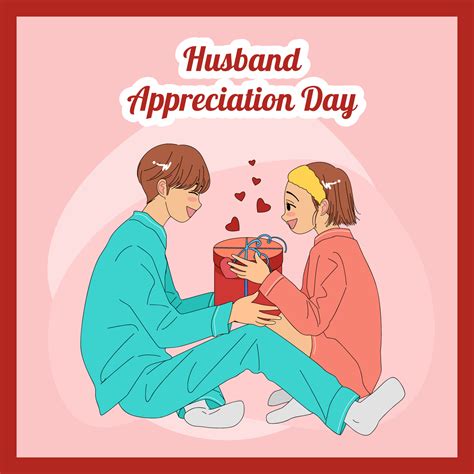 Husband Appreciation Day Concept 7098060 Vector Art at Vecteezy