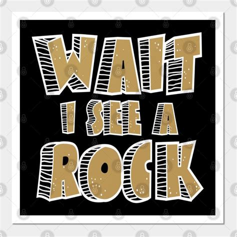 Gift Geologist Humor Pun Joke Geology Wall Art Print