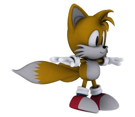 PC / Computer - Sonic Generations - Miles ''Tails'' Prower (Classic) - The Models Resource