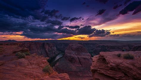 Download Arizona Secluded Sunset Evening Canyon Nature Grand Canyon HD Wallpaper