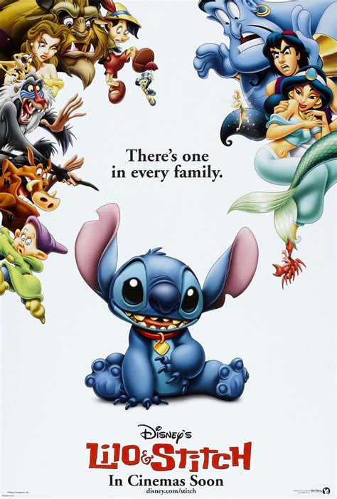 LILO AND STITCH DISNEY MOVIE POSTER FILM A4 A3 ART PRINT CINEMA | eBay