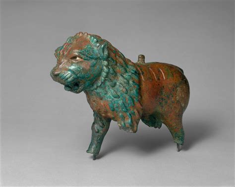 Figure of a lion | Iron Age | The Met | Metropolitan museum of art ...