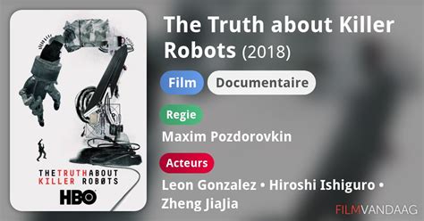 The Truth about Killer Robots (film, 2018) kopen op dvd of blu-ray ...