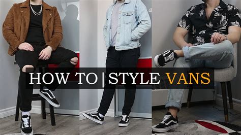 What To Wear With Old Skool Vans ? - 5 Outfits With Black Vans Old Skool - YouTube