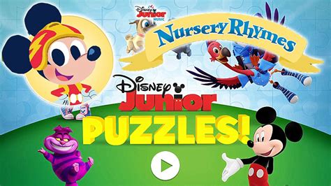 Disney Junior PUZZLES! | Disney Junior Music Nursery Rhymes - YouTube