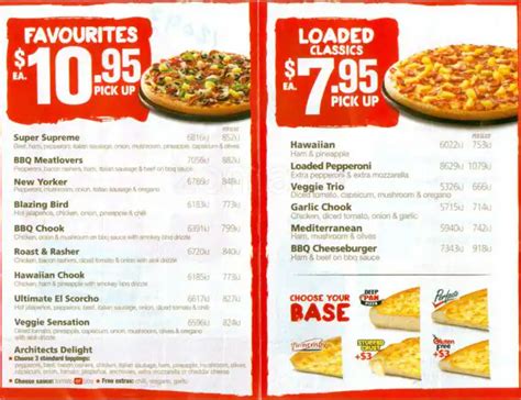 Pizza Hut Menu, Menu for Pizza Hut, Earlwood, Sydney - Urbanspoon/Zomato