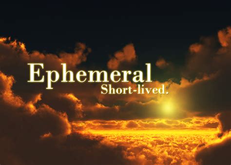 Word Meaning - Ephemeral by Templ4r on DeviantArt