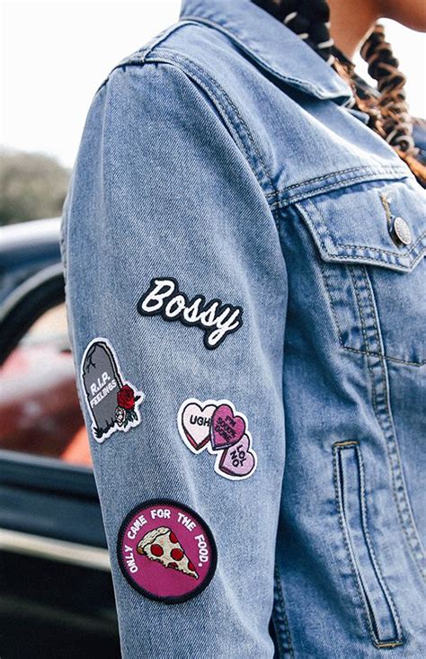 Iron On Patches - Set of 4 | Denim inspiration, Denim diy, Clothes