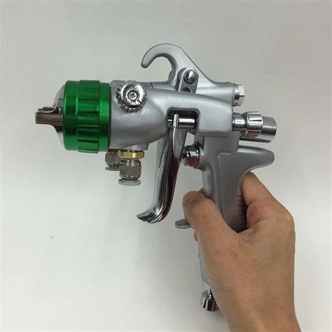 SAT1189 spray guns for painting cars high pressure pneumatic paint spray gun chemical silver ...