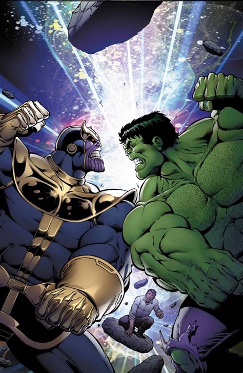 This one's going to be messy. Thanos takes on Hulk this December ...