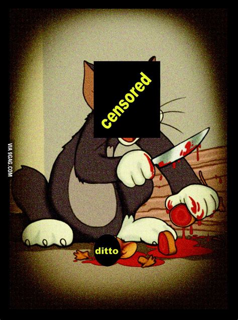 Tom and Jerry CENSORED - 9GAG